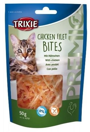 Trixie Premio Chicken Filets Bites filety z kurczaka 50g