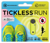 Urządzenie chroniące przed kleszczami z akumulatorem TickLess Run UV Yellow specjalnie dla biegaczy do wielokrotnego ładowania